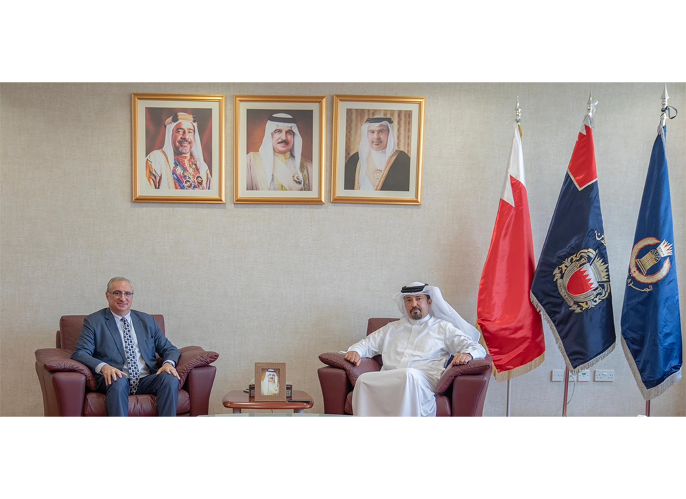 رئيس الجمارك يبحث أوجه التعاون مع سفير دولة إسرائيل لدى البحرين<